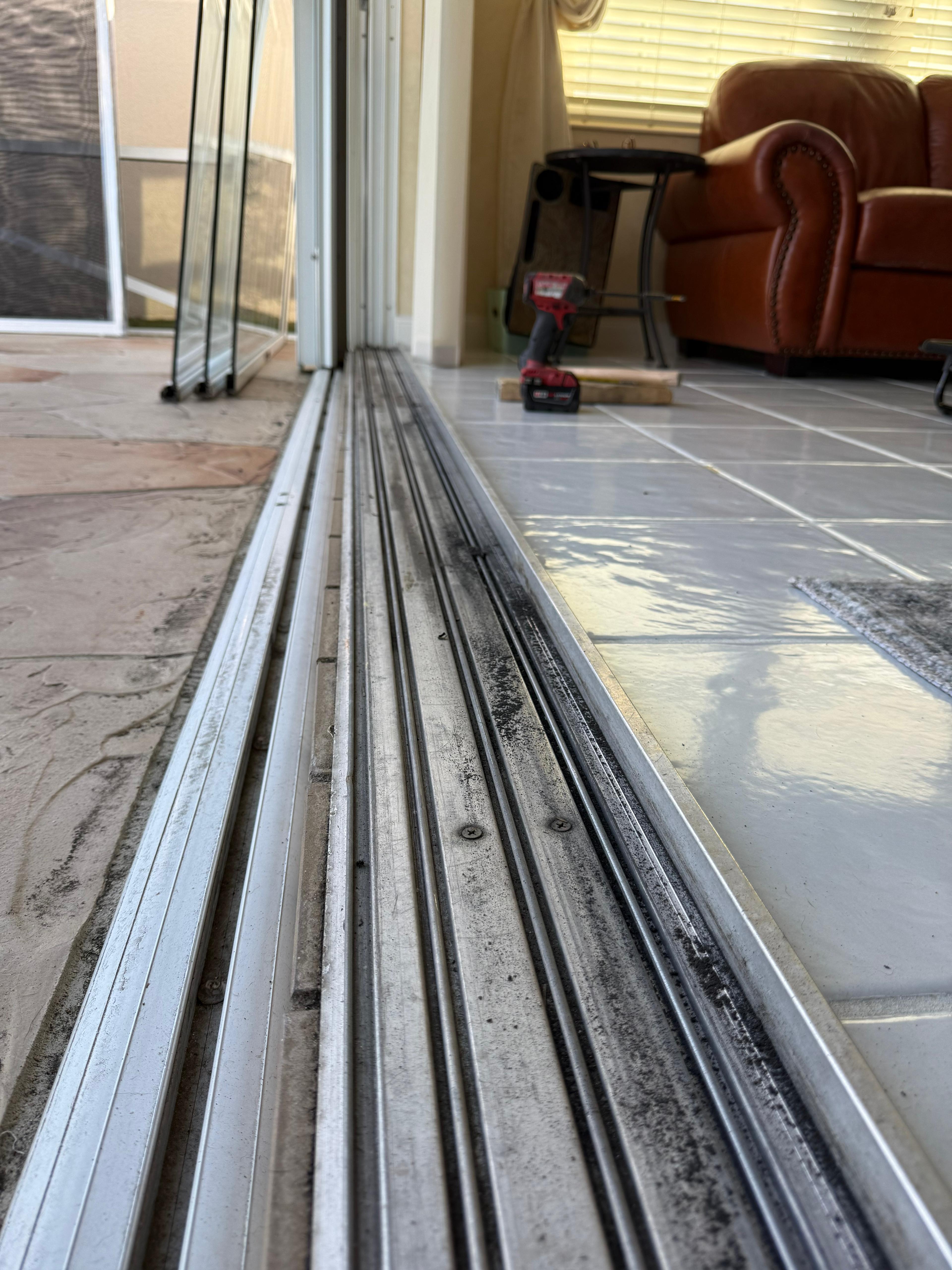 sliding door track repair fort pierce service